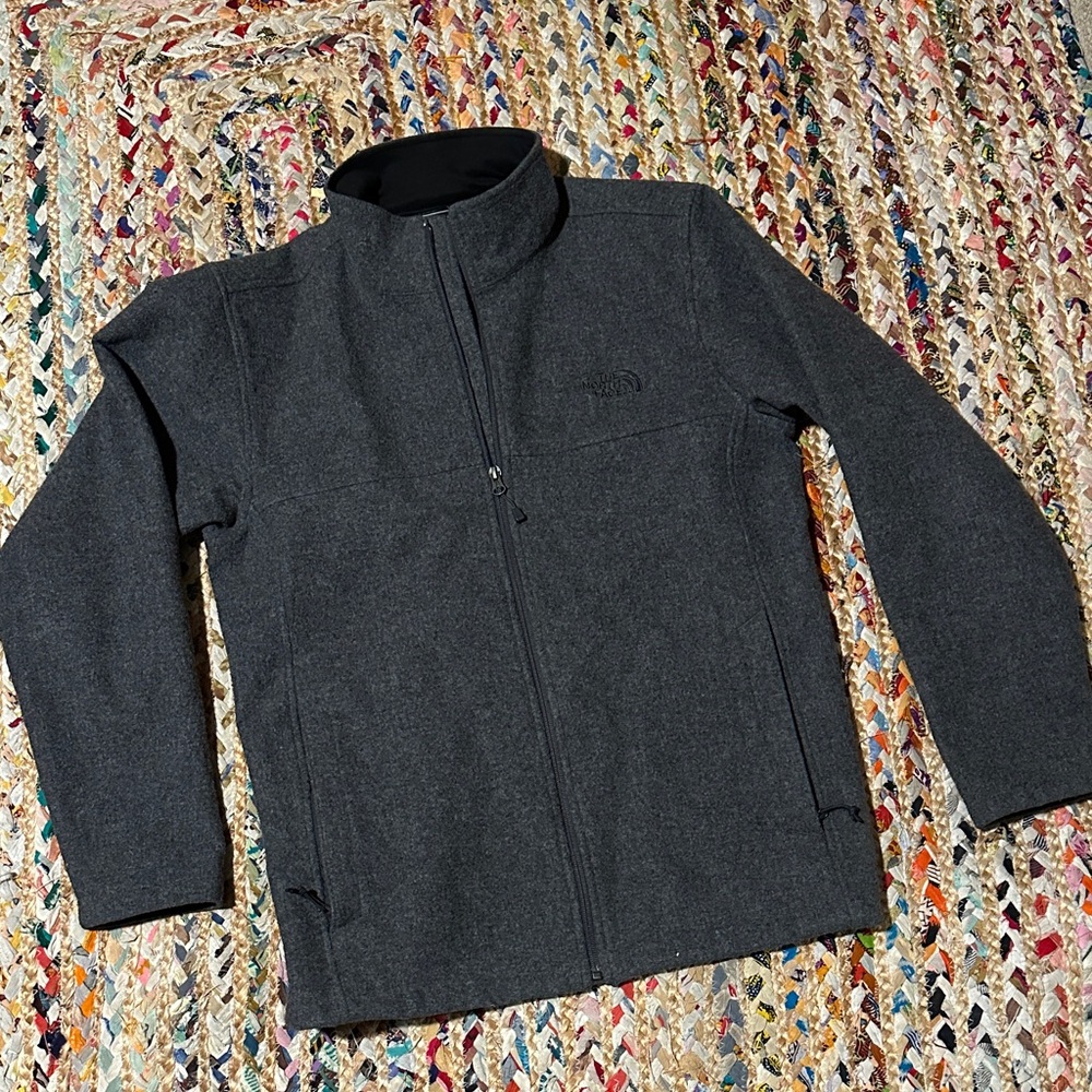 The North Face Charcoal Full-Zip Jacket